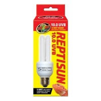 ZOOMED Lampe Reptisun Mini-Compact 10% UVB Fluorescent 13W