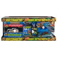 ZOOMED - ReptiHabitat kit Tortues Aquatiques 76x30x30cm  - sur commande