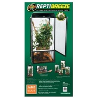 ZOOMED Terrarium Reptibreeze L 46x46x92 cm