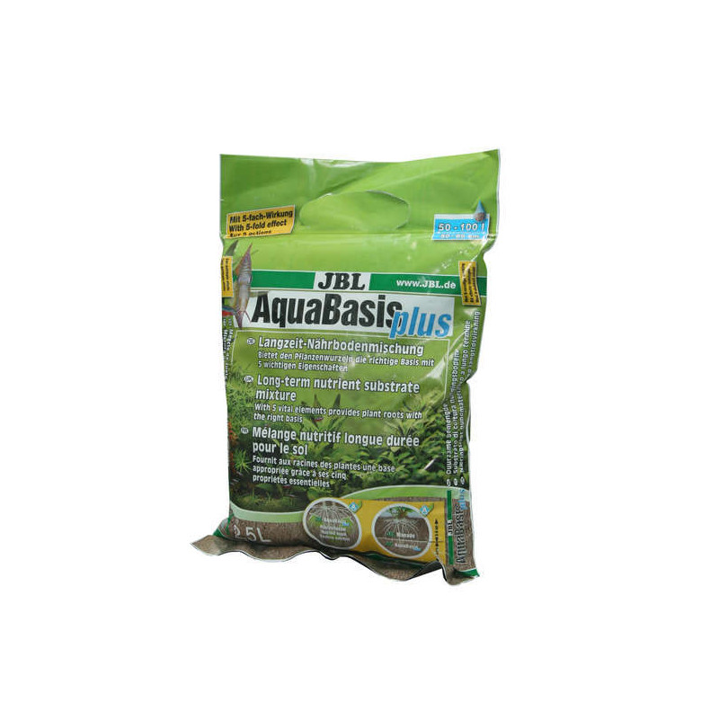 JBL AquaBasis Plus 5 litres - sol nutritif plante en aquarium 