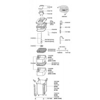 EHEIM Adaptateur complet pour filtre Pro 2222 - 2322 - 2224 - 2324