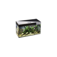 AQUAEL - AQUARIUM GLOSSY 80 SET NOIR DN  led 2x16w 80x35x54cm 125L  - sur commande